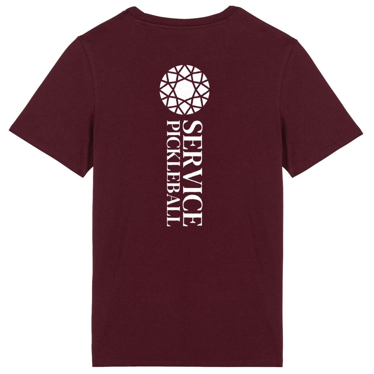 Signature Badge Logo - Premium 100% Organic Cotton t-shirt (Unisex) - Service Pickleball